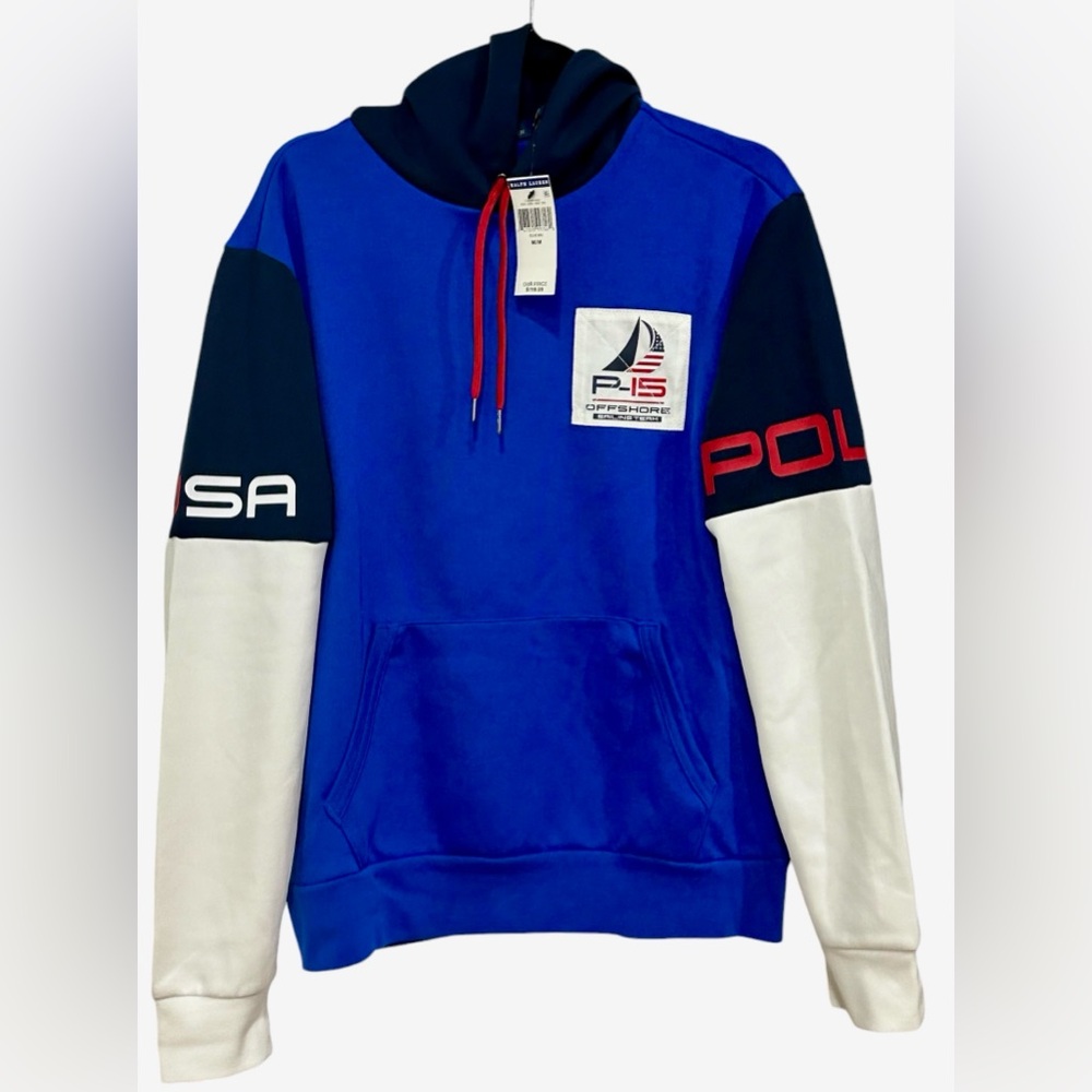 !SOLD! Polo by Ralph Lauren| Vintage P-15 Offshore Hoodie NWT - Picture 1 of 5